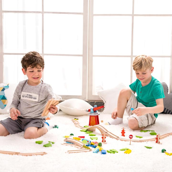 Actual product image Classic World Railroad set