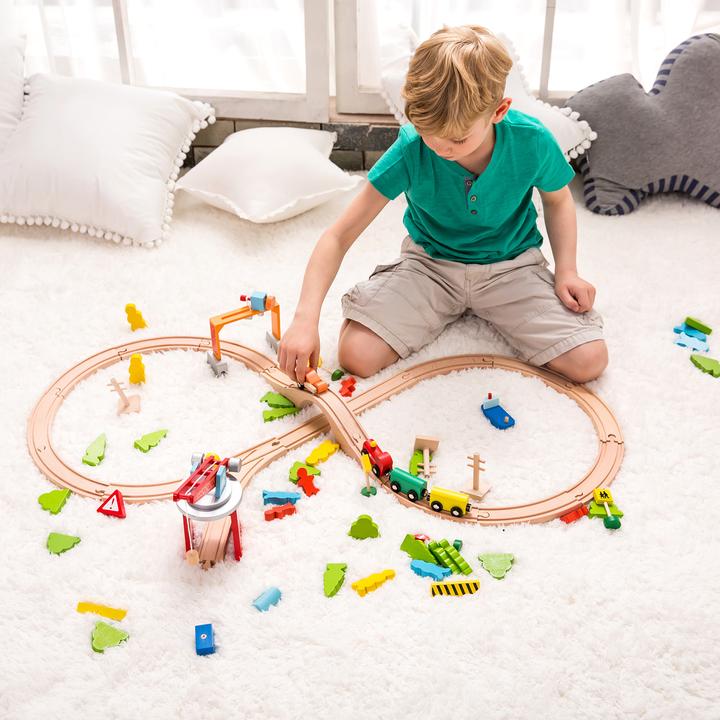 Actual product image Classic World Railroad set