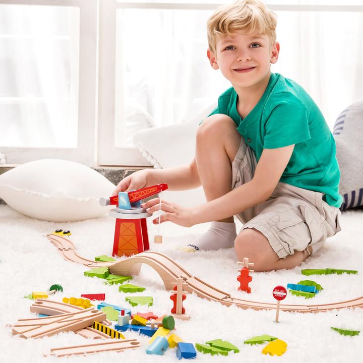 Actual product image Classic World Railroad set