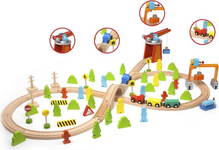 Actual product image Classic World Railroad set