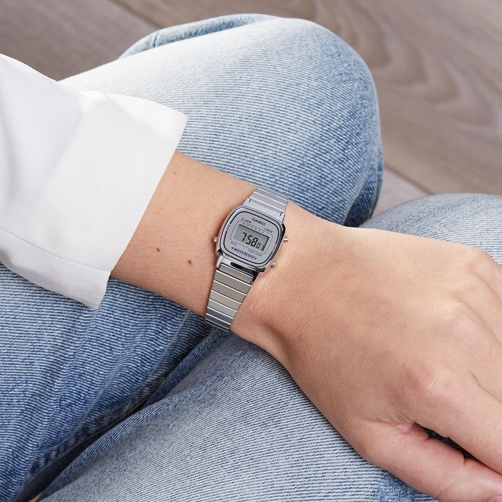 Produktbild Casio La670wea-7ef (Digitaluhr, Hybrid Uhr, 24.60 mm)