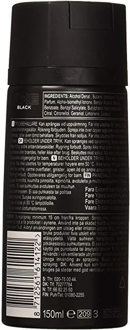 Produktbild AXE Black (Spray, 150 ml)