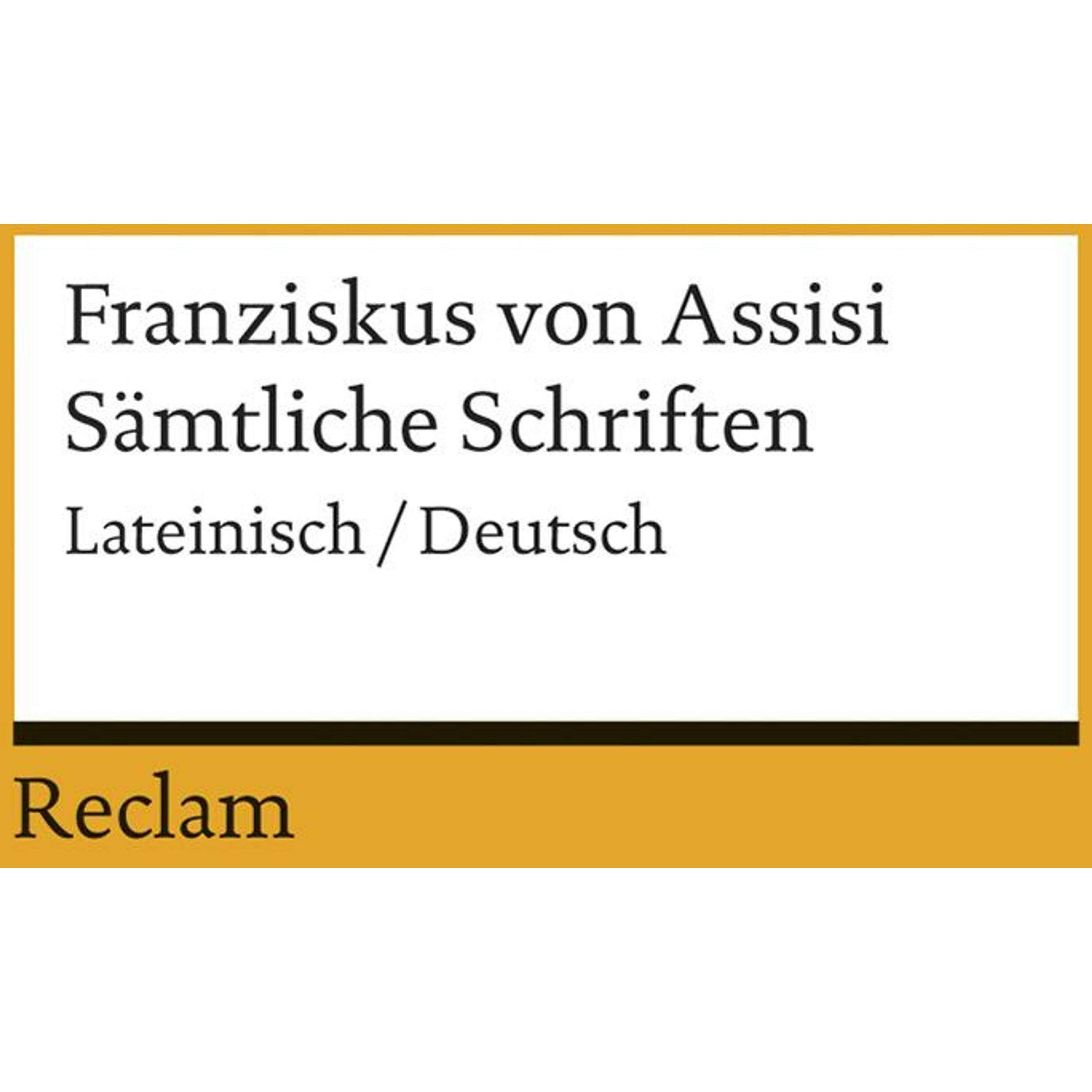 Thumbnail - Sämtliche Schriften, Sachbücher von Franz von Assisi