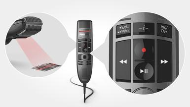 Image du produit Philips Microphone à dicter SpeechMike Premium Touch 3800