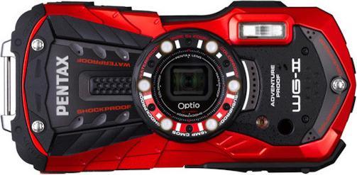 Actual product image Pentax Optio WG-2, 14MP, 5x WW zoom, waterproof, red (1/2,3'')