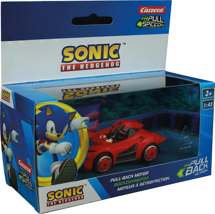Produktbild Carrera Pull back Auto Team Sonic Racing – Shadow Dark Reaper