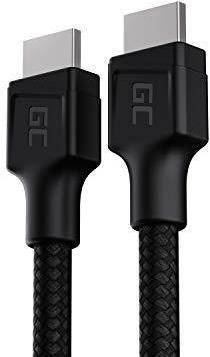 Produktbild GreenCell HDGC02 HDMI-Kabel 3 m HDMI Typ A (Standard) Schwarz (3 m, HDMI, 2.0b)