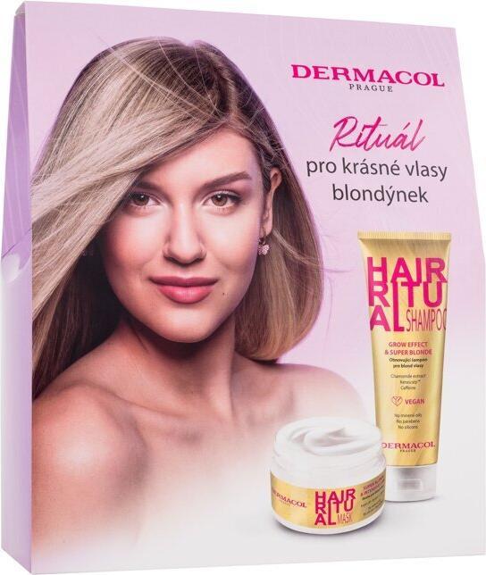 Immagine prodotto Dermacol Set regalo di trattamenti per capelli biondi Hair Ritual Blonde