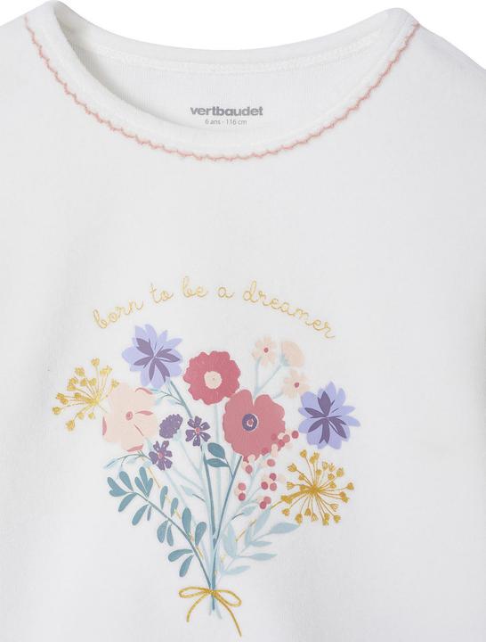 Produktbild Vertbaudet 2er-Pack Kinder Schlafanzüge mit Blumenmuster (116)