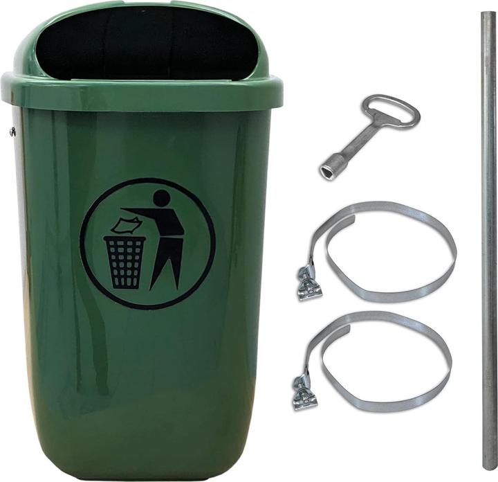 Produktbild SULO Abfallbehälter mit Regenhaube (50 l)