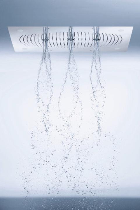 Actual product image hansgrohe 28417000 Raindance Rainmaker 680 x 460 mm Air 3jet overhead shower (3 Beam types, 20 l/min)