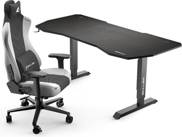 Actual product image Sharkoon Skiller SGD20 Gaming Desk bk
