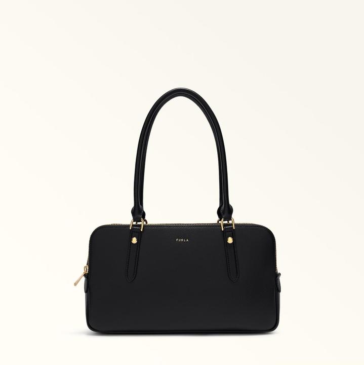 Immagine prodotto Furla giulia m boston leather shoulder bag, black