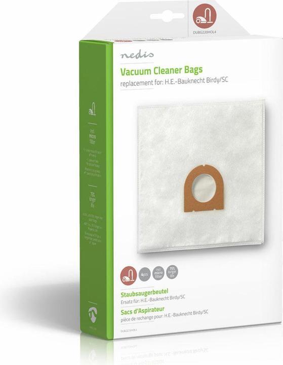 Produktbild Nedis Staubsaugerbeutel H.E.- Bauknecht Birdy/SC (1 x)
