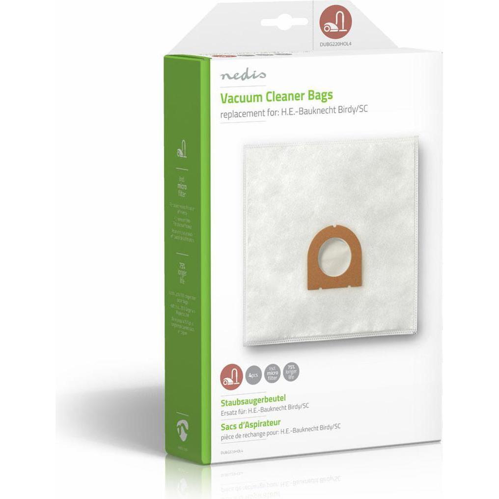 Nedis Sacchetto per aspirapolvere H.E.- Bauknecht Birdy/SC, Sacchetti per aspirapolvere