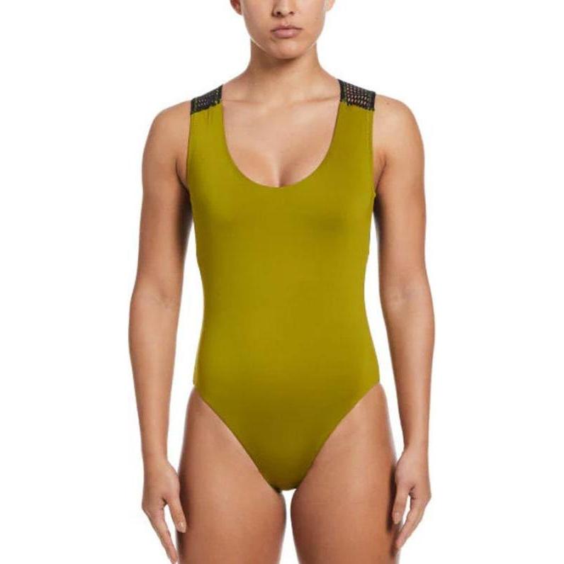 Nike, Costume da bagno intero, Wilder Badeanzug, (XL)