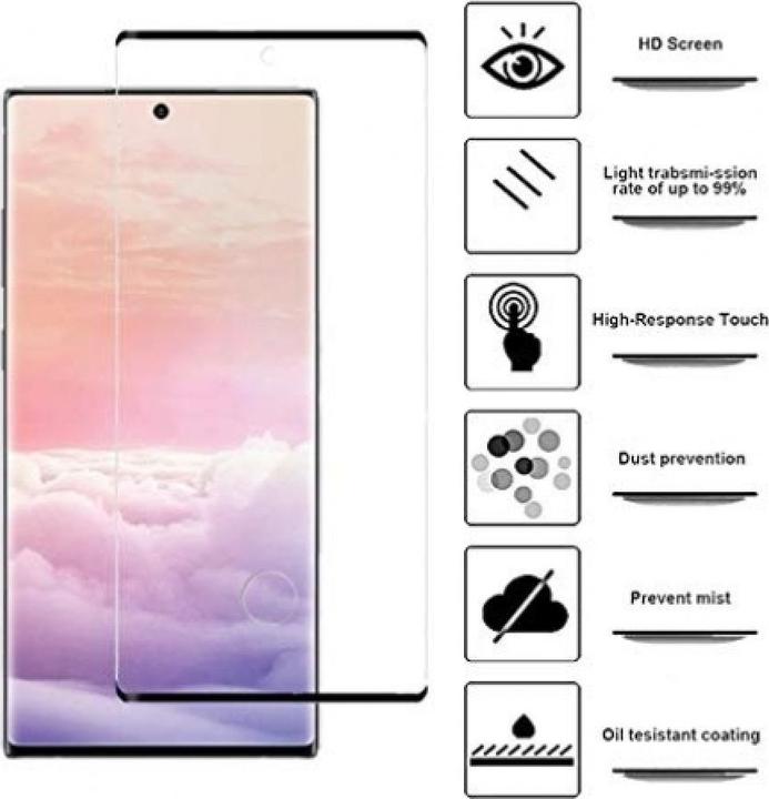 Produktbild Screenguard Samsung Galaxy S10 Lite Full Screen Panzerglas Schutzfolie 2.5D 9H (1 Stk., Samsung Galaxy S10 Lite)