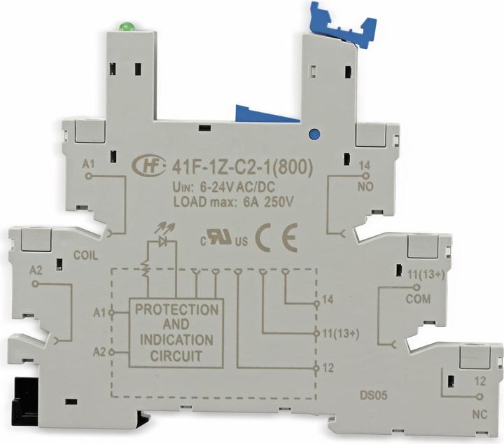Actual product image Hongfa Relay socket HF41-1Z-C2-1 (Relay socket)