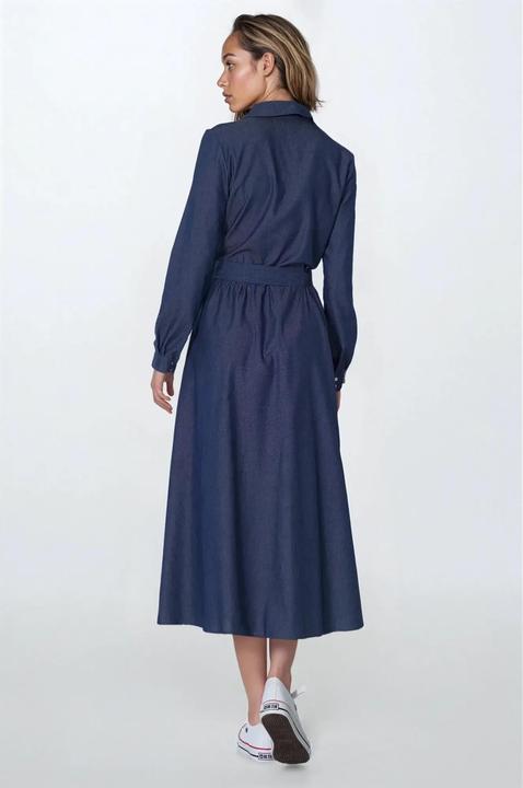 Produktbild Nife Kleid Hemdbluse midi Damen (36)