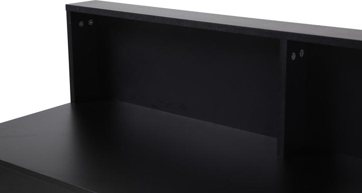 Image du produit Möbilia Bureau avec compartiments latéraux (120 x 45 x 101 cm)