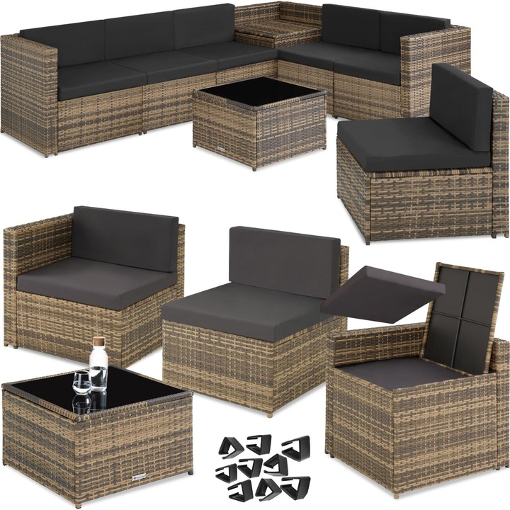 Image du produit tectake Rotin Lounge Verona