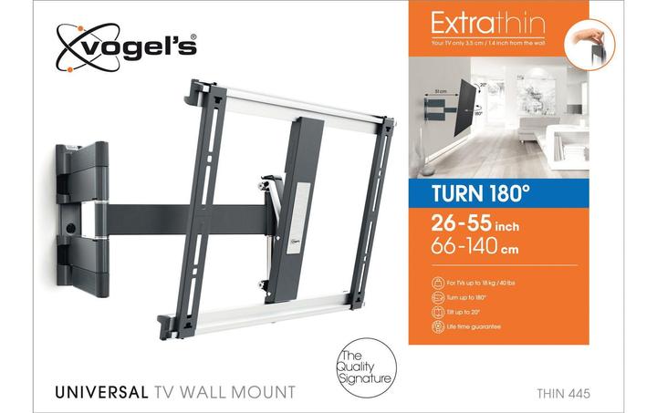 Actual product image Vogels Thin 445 (Wall, 55", 18 kg)