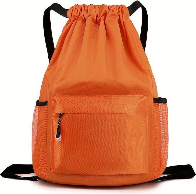 Produktbild Only-Bags.Store Drawstring Training Rucksack, grosse Kapazität Sport Gym Bag, wasserdicht Travel Daypack