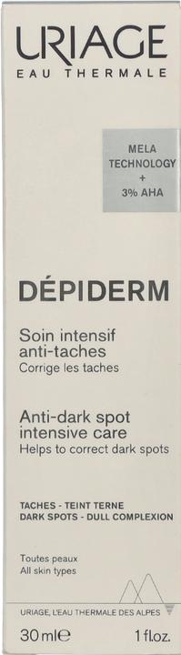 Image du produit Uriage Dépiderm Soin intensif anti-taches Fl 30 ml (30 ml, Crème 24h)
