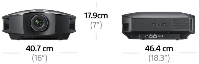 Produktbild Sony Vpl-Hw45es (Full HD, 1800 lm, 1.36 - 2.16:1)