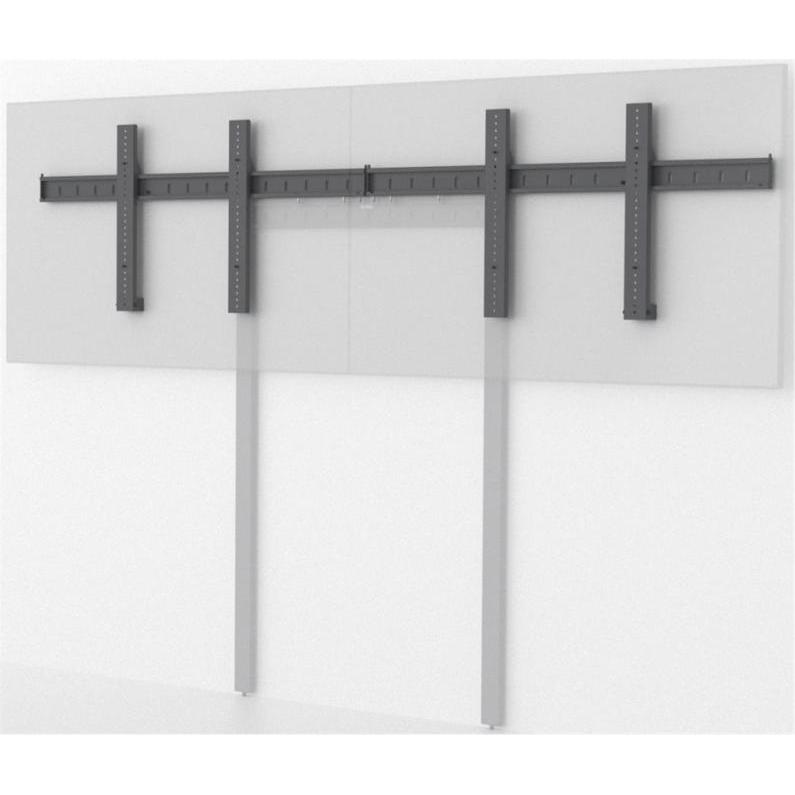 Heckler Dual Display Kit XL for (Wand, 75"), TV Wandhalterung, Grau