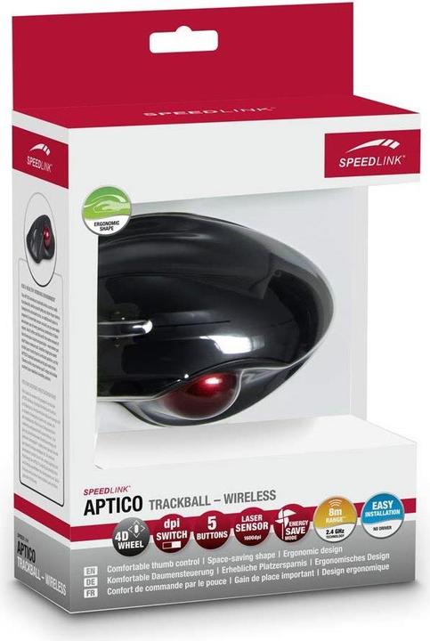 Actual product image Speedlink Aptico Trackball (Wireless)