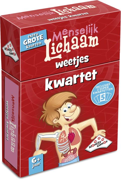 Produktbild Identity games Menselijk Lichaam Kwartet (Niederländisch)