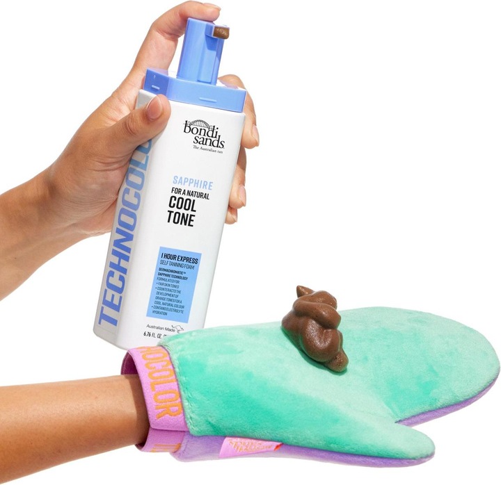 Actual product image Bondi Sands Technocolor For A Cool Natural Colour 01 (Self-tanning towel, 200 ml)