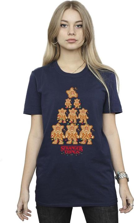 Immagine prodotto Netflix Stranger Things Gingerbread Maglietta Ampia Donna (3XL)