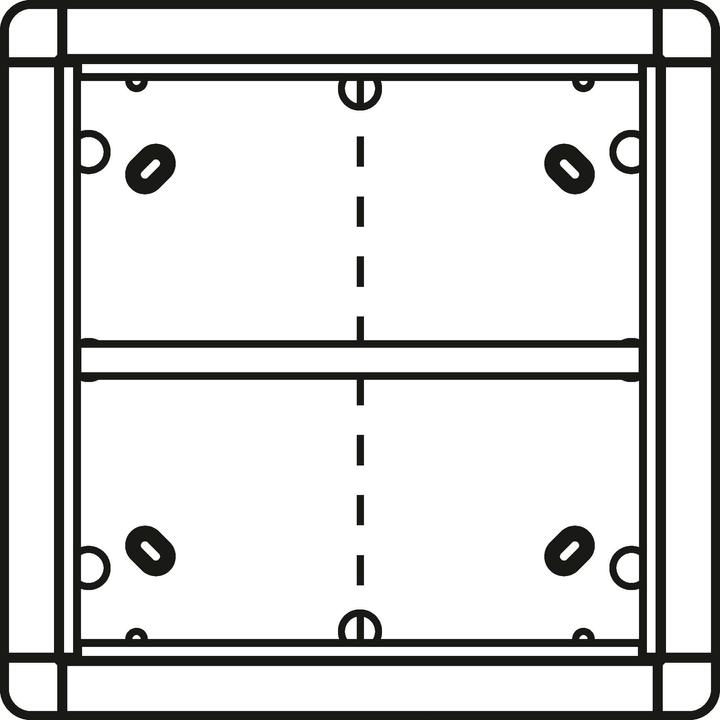 Actual product image Ritto AP frame