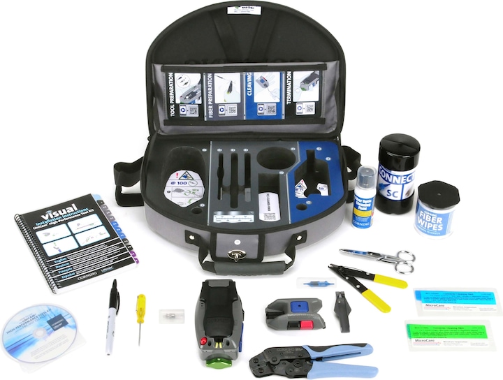 Actual product image Corning UniCam Pretium Tool Kit - Network Repair Equipment (Tool)