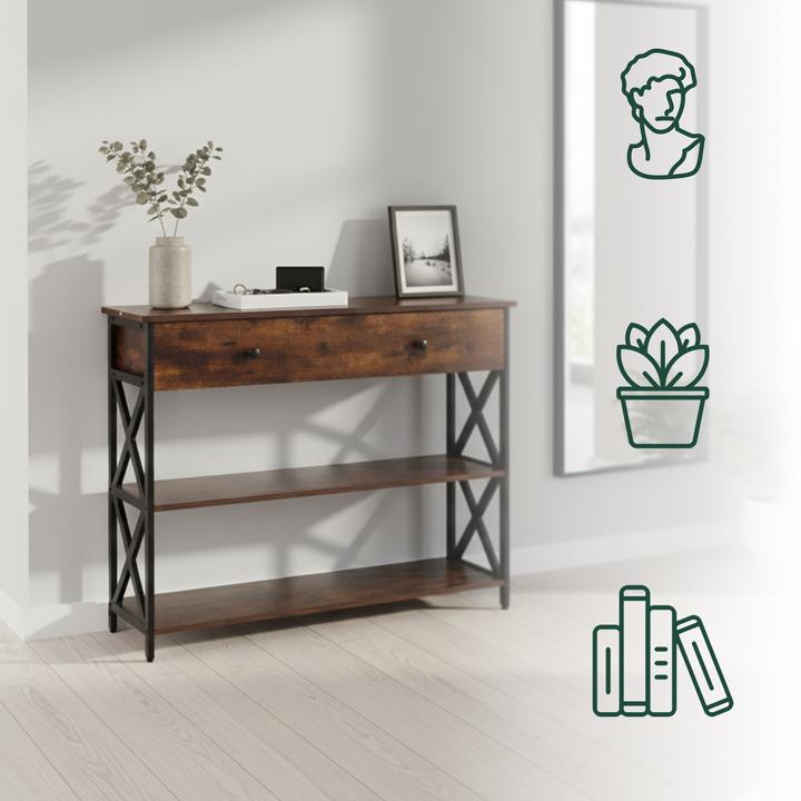 Produktbild Relaxdays Konsolentisch (100 x 30 x 80 cm)