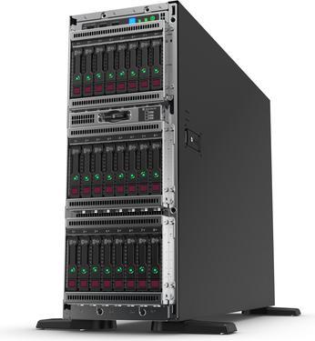 Actual product image HPE ProLiant ML350 Gen10, 2.4 GHz, 4210R, 16 GB, DDR4-SDRAM, 800 W, Tower (4U) (Intel Xeon Silver 4210R, 16 GB)