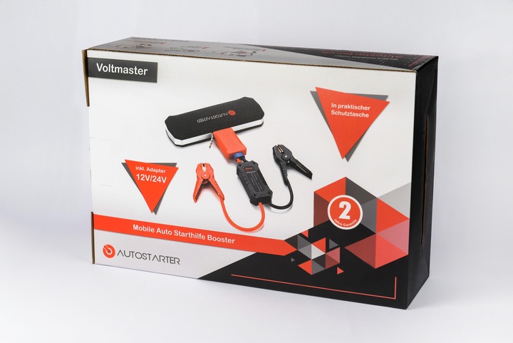 Actual product image Autostarter Voltmaster 12+24V (850 A, 20000 mAh)