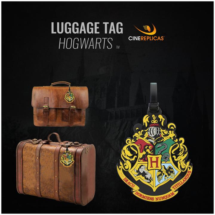 Image du produit Distrineo Harry Potter - Etichetta Bagaglio Poudlard (Cadenas + étiquette pour bagage)