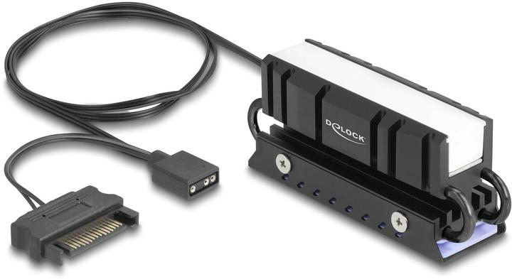 Immagine prodotto Delock M.2 Kühlkörper für SSD 2280 mit RGB LED Beleuchtung