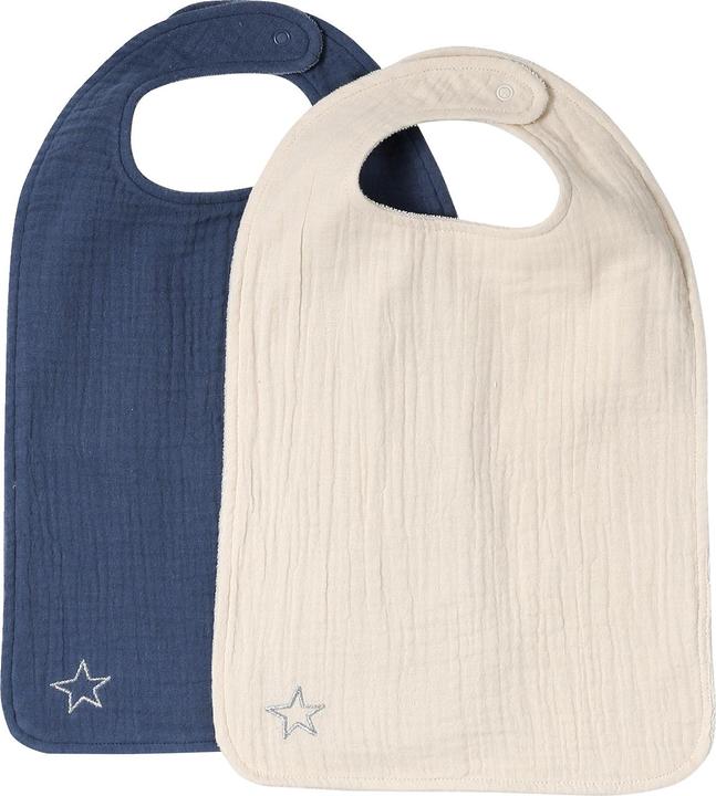 Vertbaudet 2er-Pack Baby Lätzchen aus Musselin (24 Monate)