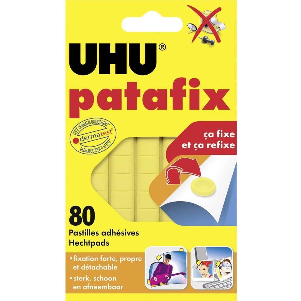 UHU, Fotokleber + Posterkleber, Patafix Klebepads Gelb 50140 I
