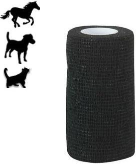 Produktbild Kerbl Kohäsivbandage EquiLastic 10cm x 4,5m, schwarz