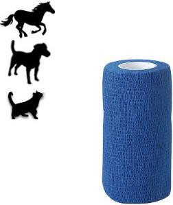 Productafbeelding Kerbl Cohesief verband EquiLastic 10cm x 4,5m, blauw