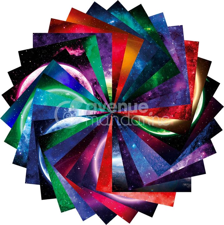 Actual product image Avenue Mandarine Origami Paper Universe (70 g/m², 60 x)