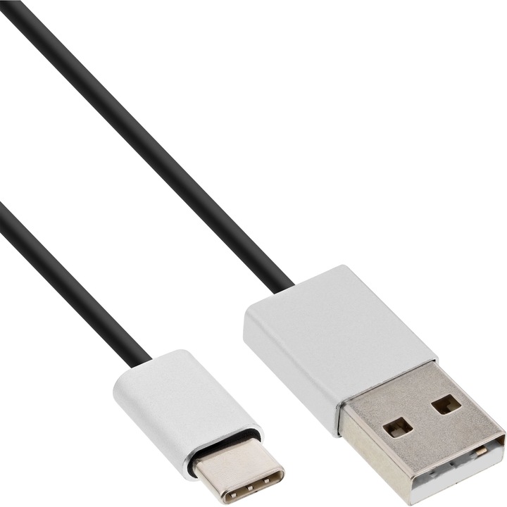 Produktbild InLine USB A – USB C (5 m, USB 2.0)