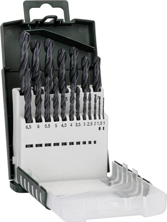 Bosch Professional Zubehör Metallbohrer-Set (1 mm, 1.5 mm, 2 mm, 2.5 mm, 3 mm, 3.5 mm, 4 mm, 4.5 mm, 5 mm, 5.5 mm, 6 mm, 6.5 mm, 7 mm, 7.5 mm, 8 mm, 8.5 mm, 9 mm, 9.5 mm, 10 mm)