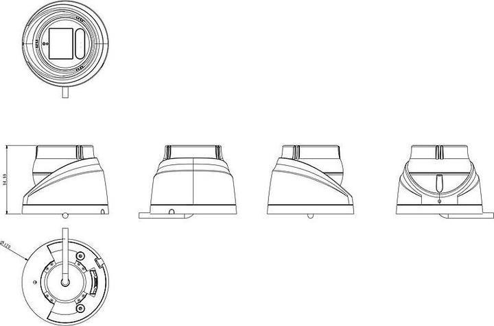 Produktbild Vivotek IT9383-HVW IP-Kamera 5MPx T/N IR PoE IP66 (2560 x 1920 Pixels)