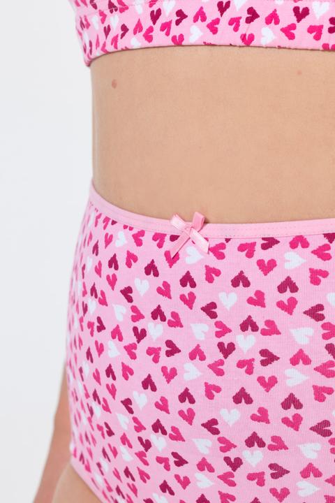 Produktbild Ulla Popken Maxislips, 5er-Pack, High Waist, Muster/uni, OEKO-TEX (42, 44)